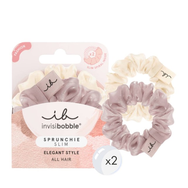 INVISIBOBBLE SPRUNCHIE SLIM HAIRIFFIC 2PC 
