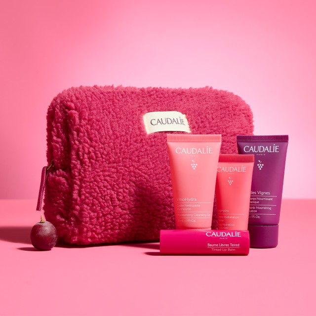 CAUDALIE WINTER POUCH -YOUR HYDRATION RITUAL-