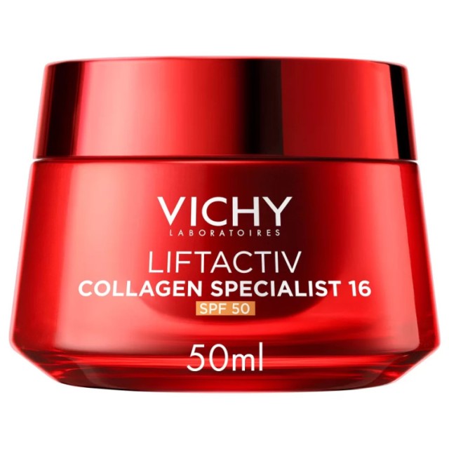VICHY LIFTACTIV COLLAGEN 16 ΚΡΕΜΑ ΗΜΕΡΑΣ SPF50 50ML