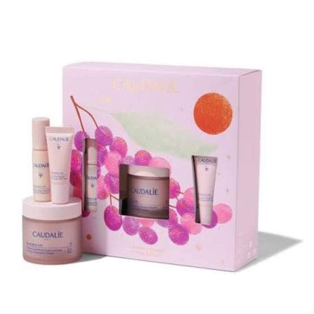 CAUDALIE CASHMERE CREAM 50 ML & ΔΩΡΟ RESVERATROL SERUM 10ML+RESVERATROL EYE GEL CREAM 5ML