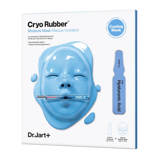 DR.JART+ CRYO RUBBER WITH MOISTUR HYALURONIC ACID 4G + 40G