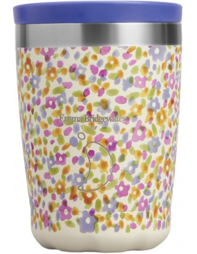 CHILLYS COFFEE CUP EMMA BRIDGEWATER WILDFLOWER MEADOWS 340ML