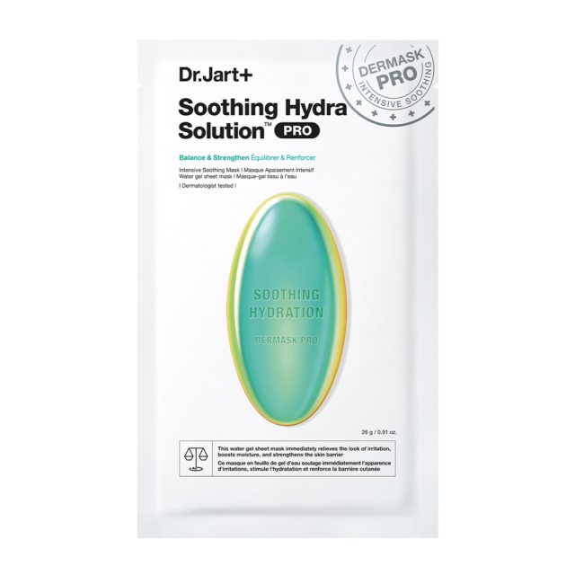 DR.JART+ SOOTHING HYDRA SOLUTION PRO MASK