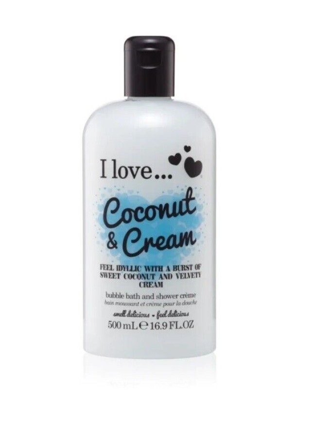 I LOVE BUBBLE BATH COCONUT & CREAM 500ML