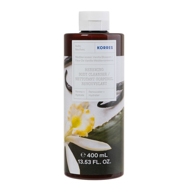 KORRES ΑΦΡΟΛΟΥΤΡΟ ΑΝΘΗ ΒΑΝΙΛΙΑΣ 400ML