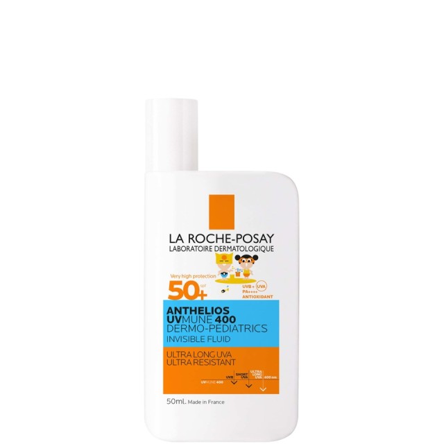 LA ROCHE-POSAY ΑΝΤΗΛΙΑΚΟ ANTHELIOS UVMUNE 400 DERMO-PEDIATRICS INVISIBLE FLUID 50ml