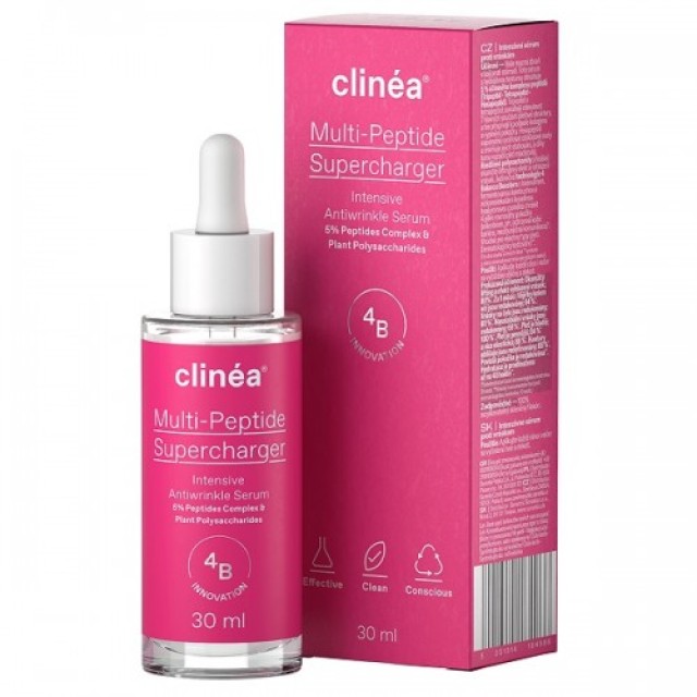 CLINEA FACE SERUM MULTI-PEPTIDE SUPERCHARGER 30mL