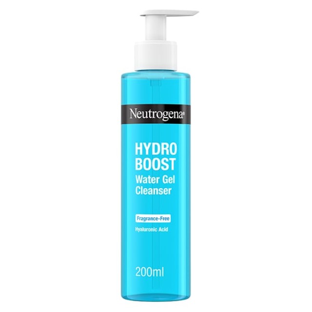 NEUTROGENA HYDRO BOOST WATER GEL CLEANSER FRANGRANCE FREE 200ML