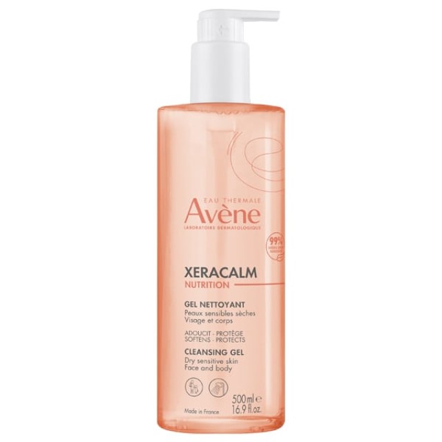 AVENE XERACALM NUTRITION GEL NETTOYANT 500ML