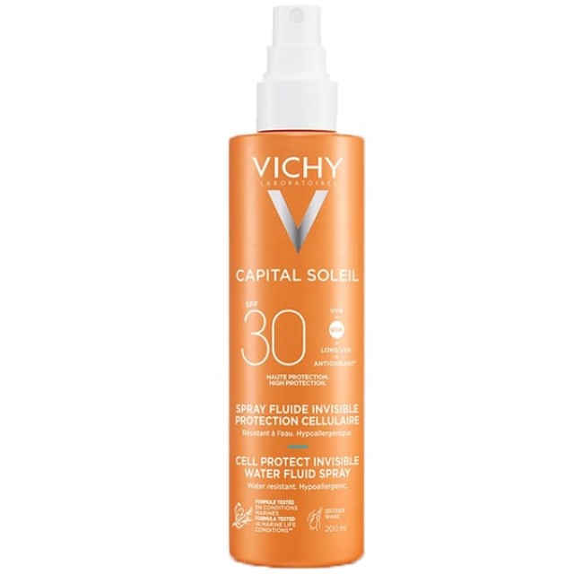 VICHY ΑΝΤΗΛΙΑΚΟ CAPITAL SOLEIL CELL PROTECT SPRAY SPF30 200ML