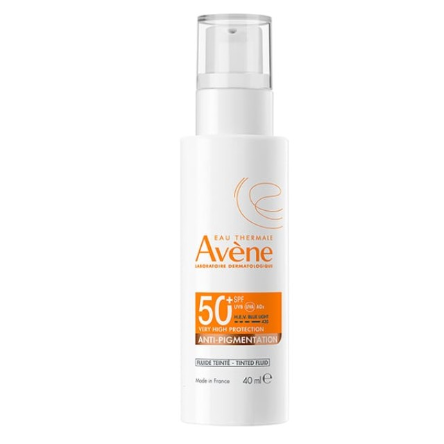 AVENE ΑΝΤΗΛΙΑΚΟ ΚΑΤΑ ΤΩΝ ΚΗΛΙΔΩΝ ANTI-PIGMENTATIOΝ EXPERT FLUIDE ΜΕ ΧΡΩΜΑ SPF 50+ 40ML