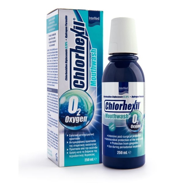 INTERMED CHLORHEXIL O2 OXYGEN SOL 250ML