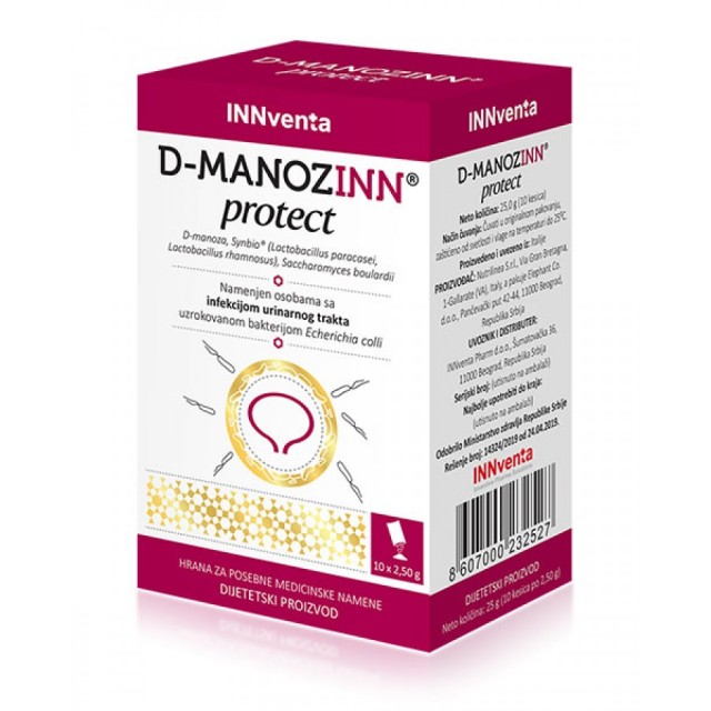 INNVENTA D-MANOZINN PROTECT 10 SACHETS