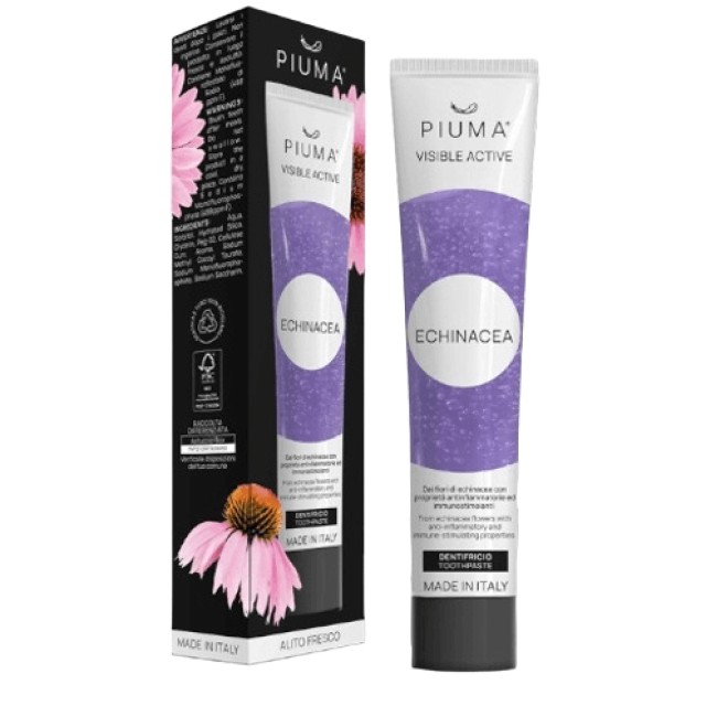 PIUMA ΟΔΟΝΤΟΚΡΕΜΑ VISIBLE ACTIVE ECHINACEA SINGLE 75ML  