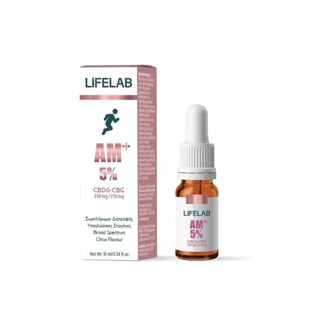 LIFELAB CBD ΑΜ+ 5% 10ML
