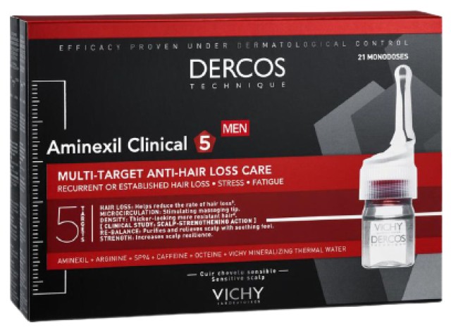 VICHY AMINEXIL CLINICAL 5 MEN 21X6ML 