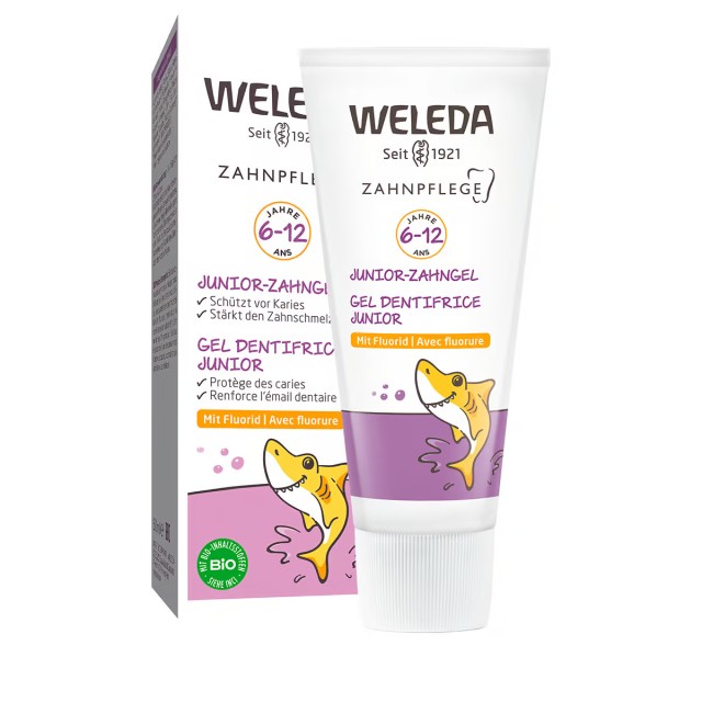 WELEDA JUNIOR TOOTHPASTE 6-12 YEARS 1450PPM 50ML