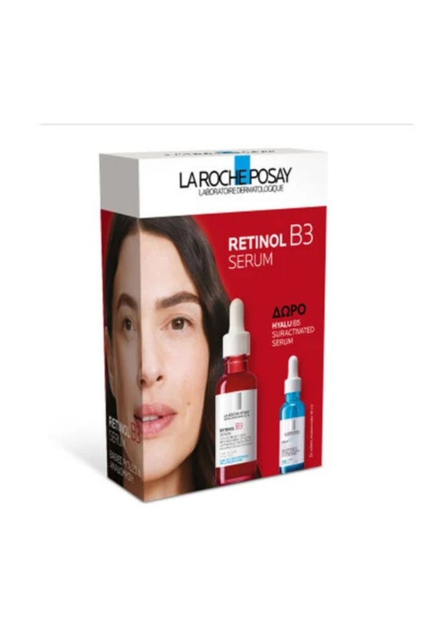 LA ROCHE POSAY RETINOL SERUM PROMO & ΔΩΡΟ HYALU B5 SURACTIVE SERUM 10mL