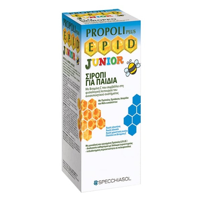 SPECCHIASOL E.P.I.D. FLU JUNIOR ΣΙΡΟΠΙ ΓΙΑ ΠΑΙΔΙΑ 12Μ+100ML