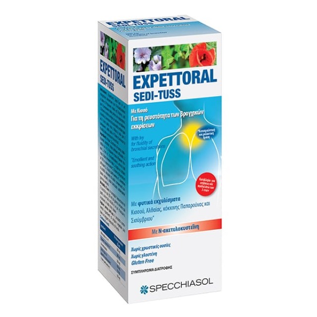 SPECCHIASOL EXPETTORAL SEDI-TUSS 170ML