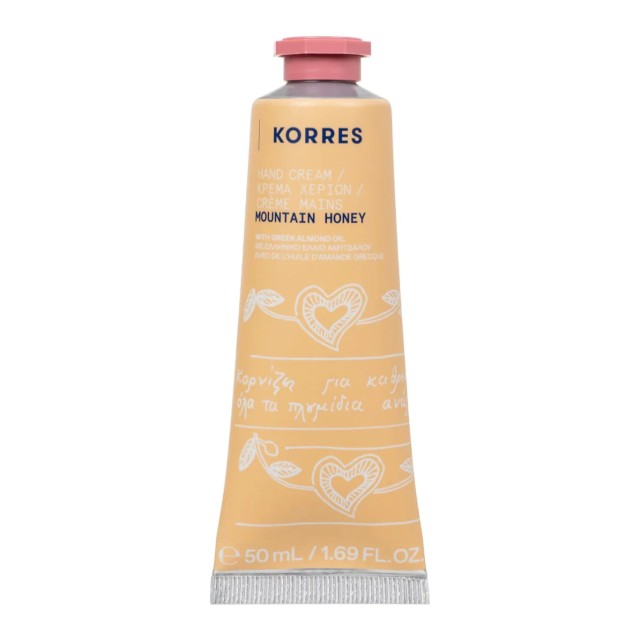 KORRES MOUNTAIN HONEY ΕΝΥΔΑΤΙΚΗ ΚΡΕΜΑ ΧΕΡΙΩΝ 50ML