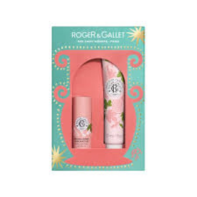 ROGER & GALLET SET FLEUR DE FIGUIER LIP BALM & HAND CREME
