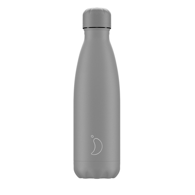 CHILLYS ALL MATTE GREY ΜΠΟΥΚΑΛΙ ΘΕΡΜΟΣ 500ML