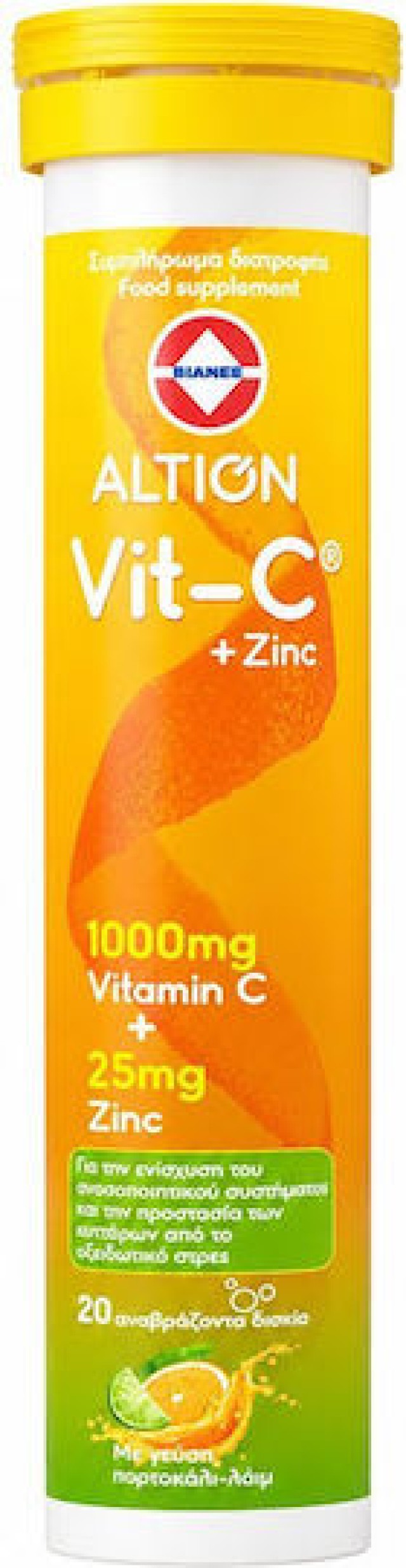 ALTION VIT-C+ZINC Eff. 20 TABS