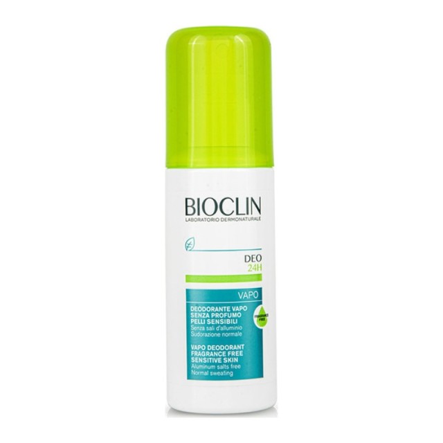 BIOCLIN DEO 24H VAPO SPRAY FRAGRANCE FREE 100ML