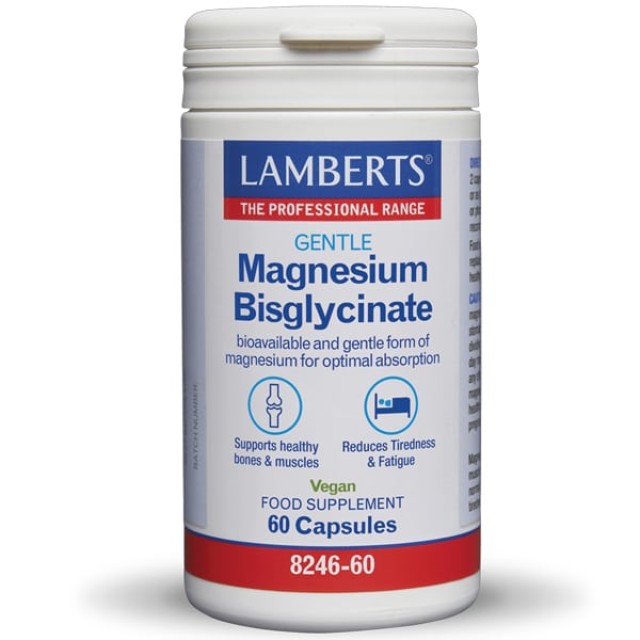 LAMBERTS GENTLE MAGNESIUM BISGLYCINATE 60TABS