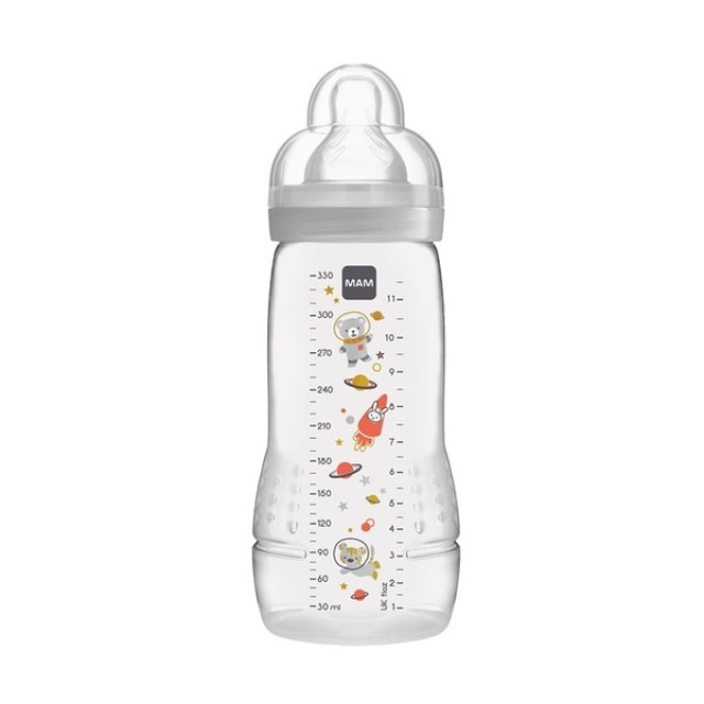 MAM ΜΠΙΜΠΕΡΟ ΠΛΑΣΤΙΚΟ EASY ACTIVE BABY BOTTLE UNISEX 330ML 4M+