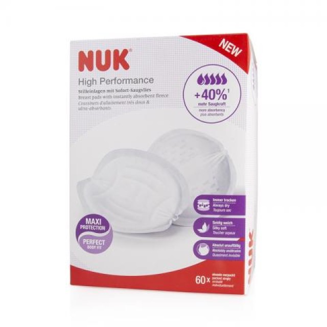 NUK ΕΠΙΘΕΜΑΤΑ ΣΤΗΘΟΥΣ HIGH PERFORMANCE 60 ΤΕΜ.