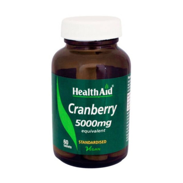 HEALTH AID CRANBERRY EXTRACT 5000MG 60TABS