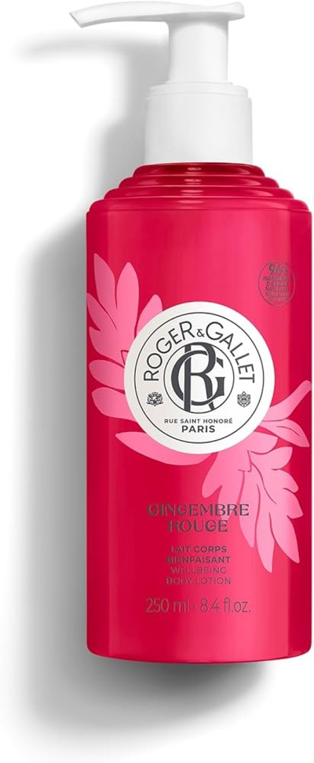 ROGER & GALLET GINGEMBRE ROUGE ΓΑΛΑΚΤΩΜΑ ΣΩΜΑΤΟΣ 250ML  