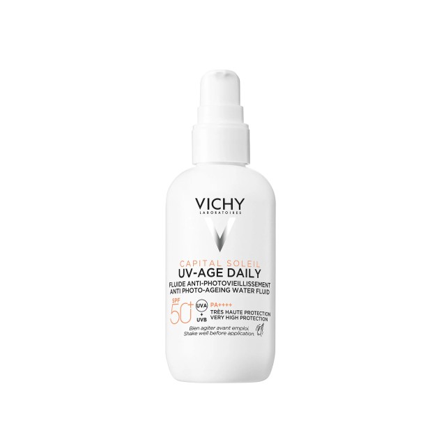 VICHY CAPITAL SOLEIL ΑΝΤΗΛΙΑΚΟ UV-AGE DAILY SPF50+ MAXI ΜΕΓΕΘΟΣ 80 ML