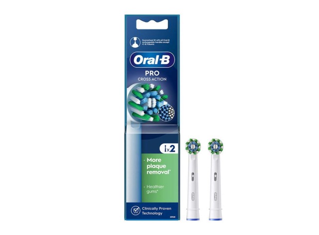 ORAL-B ΑΝΤΑΛΛΑΚΤΙΚΑ PRO CROSS ACTION 1X2  