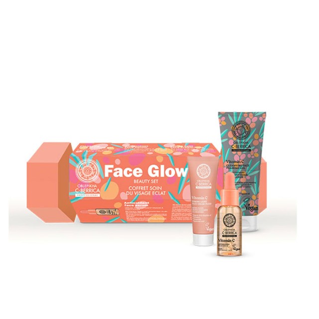 PNS OBLEPIKHA C-BERRICA FACE GLOW BEAUTY SET 75ML+30ML+30