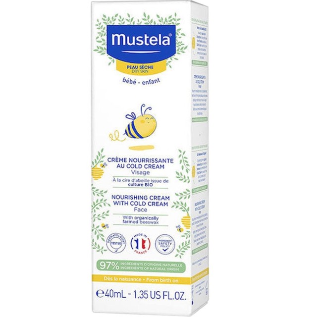 MUSTELA NOURISHING CREAM AND COLD CREAM 40ML