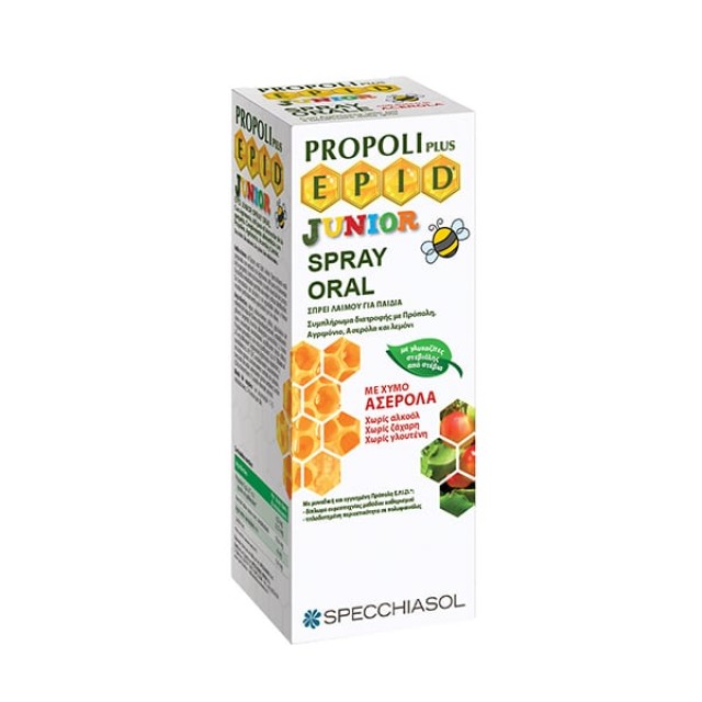 SPECCHIASOL PROPOLIS EPID JUNIOR ORAL SPRAY 15ml