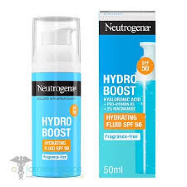 NEUTROGENA HYDRO BOOST FLUID HYDRATANT SPF 50 50ML(FRAGRANCE FREE)