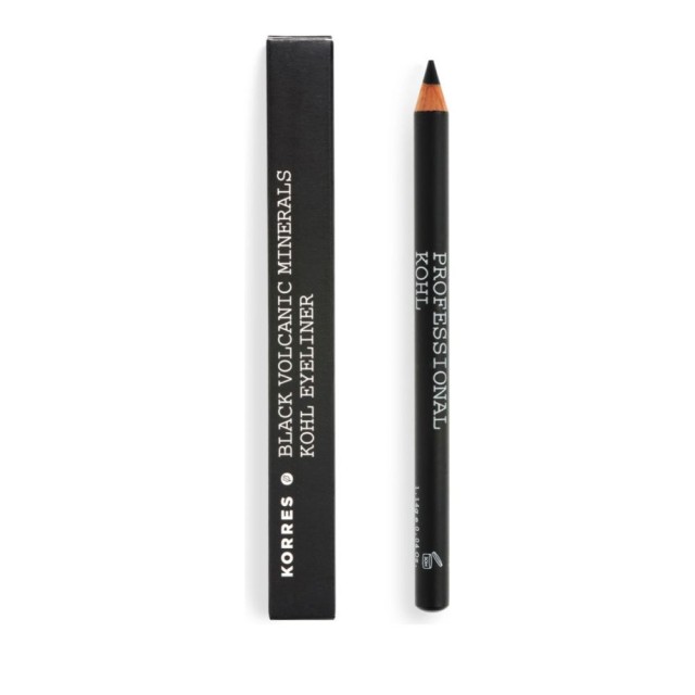 KORRES PENCIL KOHL BLACK VOLCANIC MINERALS