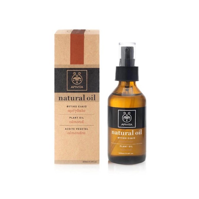 APIVITA NATURAL OIL PLANT OIL ALMOND 100ML
