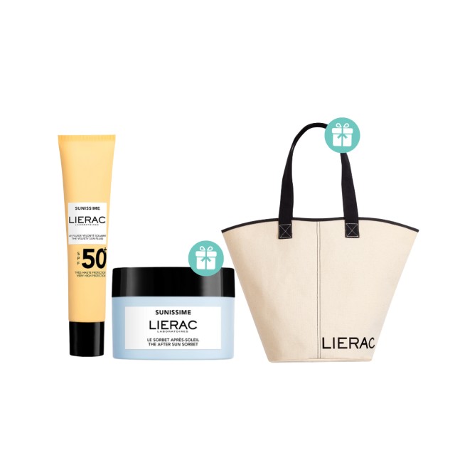 LIERAC ΑΝΤΗΛΙΑΚΟ SUNISSIME FLUIDE SPF50+ 40ML + ΔΩΡΟ AFTER-SUN SUNISSIME GEL-CREME VISAGE 50ML