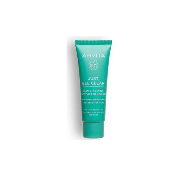 APIVITA JUST BEE CLEAR ΚΡΕΜΑ ΚΑΤΑ ΤΩΝ ΑΤΕΛΕΙΩΝ ΕΝΥΔΑΤΩΣΗ & ΜΑΤ ΑΠΟΤΕΛΕΣΜΑ ΜΕ PROPOLIS AMC & ΦΥΤΙΚΌ Σ