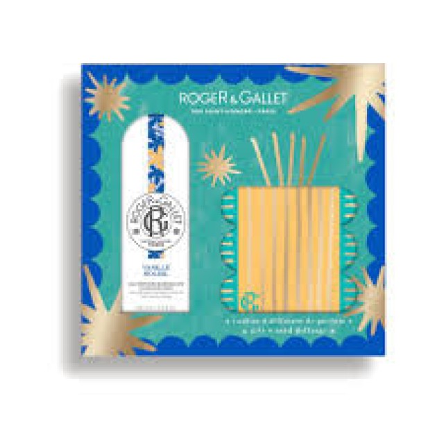ROGER & GALLET SET VANILLE SOLEIL FRAGRANT WATER 100ML & ΔΩΡΟ FRAGRANCE DIFFUSER