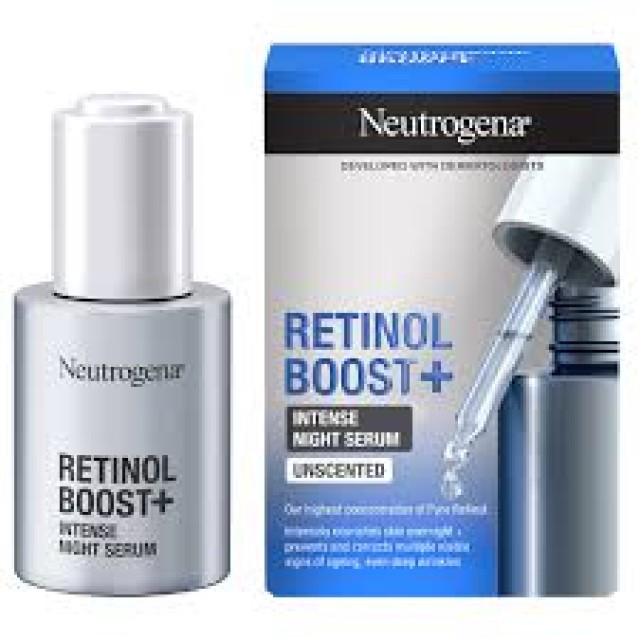 NEUTROGENA RETINOL BOOST+ INTENSE NIGHT SERUM 30ML