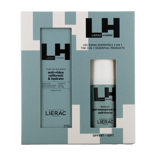 LIERAC ΠΑΚΕΤΟ HOMME FLUID ANTI-AGE & ΔΩΡΟ DEOD