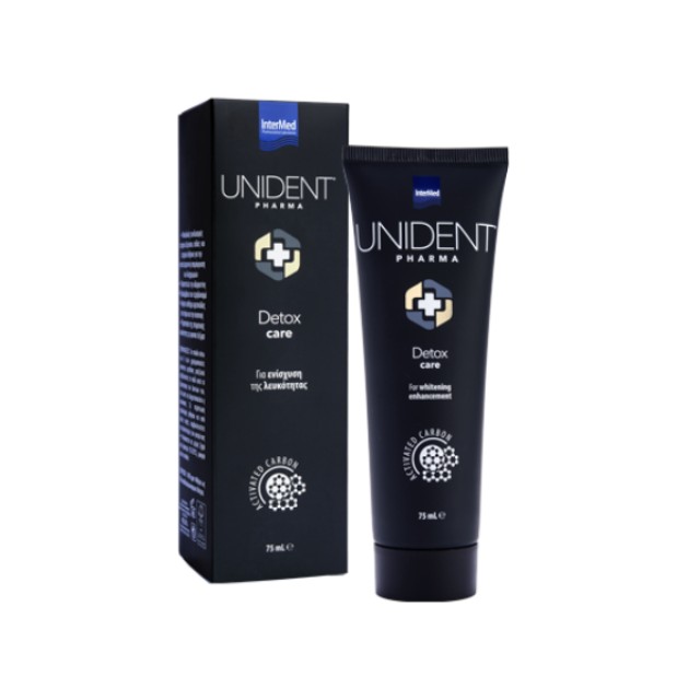 INTERMED ΟΔΟΝΤΟΚΡΕΜΑ UNIDENT PHARMA DETOX CARE 75ml