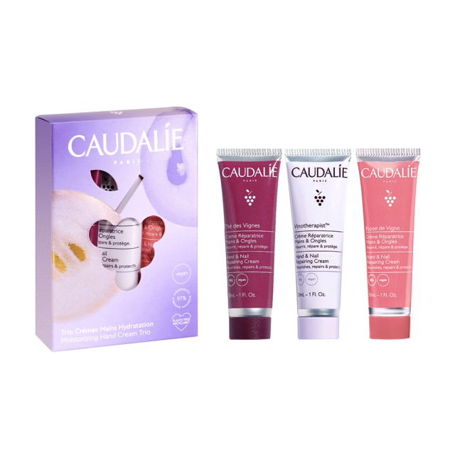 CAUDALIE HAND CREAM TRIO SET 3 x 30ml