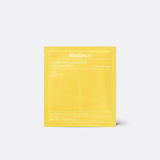 BIODANCE RADIANT VITA NIACINAMIDE REAL DEEP MASK 